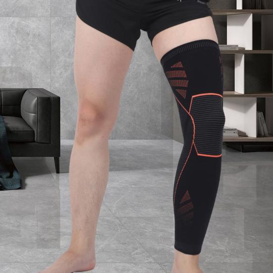 Дышащие нейлоновые наколенники сохраняют тепло, длинная трубка для фитнеса и фитнеса, защита ног для занятий спортом на свежем воздухе
