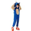 Kids Sonic the Hedgehog Cosplay Jumpsuit Cartoon Anime Halloween Performance Costume