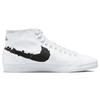 Nike Бело-черные кроссовки унисекс Blazer Court Mid Premium SB DM8553-100