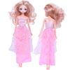 Случайный набор из 29 шт. Одежда для кукол 11,5 дюймов, 1 тело и голова куклы, 1 платье, 10 мини-платьев, 5 пар обуви, 12 аксессуаров, Игрушка для детей, Аксессуары