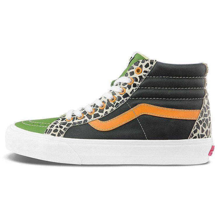 Sk8 Vans-Hi Reissue Ef Vlt Lx 'Животный принт - Кактус Черный' VN0A5HUX9MV