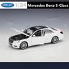 Welly 1:24 Mercedes Benz S-Class S500 Alloy Car Model Diecast Metal Toy Vehicles Car Model High Simulation Collection Kids Gifts