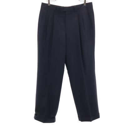 LANVIN LA COLLECTION сделано в Японии Брюки слаксы 88 Темно-синий Мужские Б/У