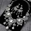 Crystal Women's Wedding Jewelry Set Rhinestone Rhinestone Jewelry Set Gift