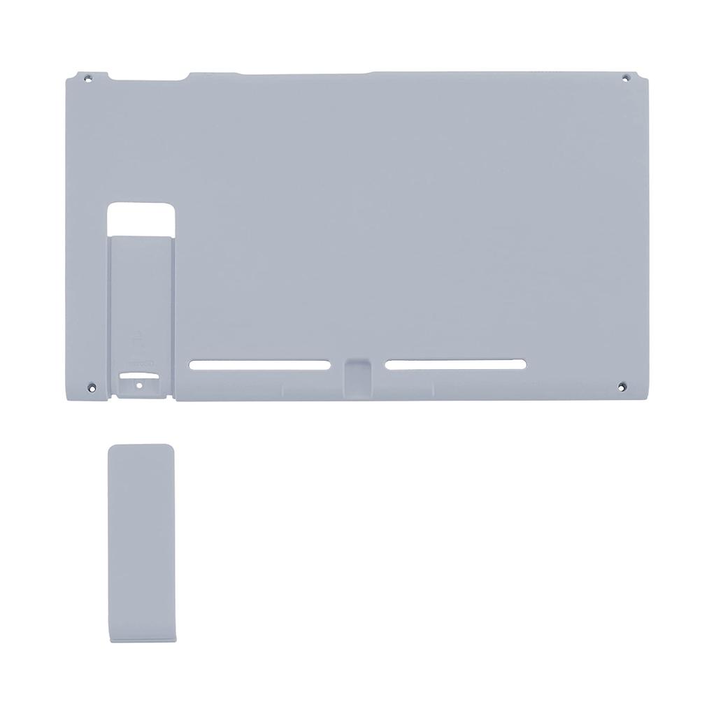 eXtremeRate DIY Back Housing Shell for Switch Console with Kickstand Shell Not Hope (Joy-Con Included) [New Gray]