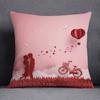 Наволочка для украшения дома на День святого Валентина с узором Купидона, квадратная наволочка, украшение для дома и офиса, наволочка
