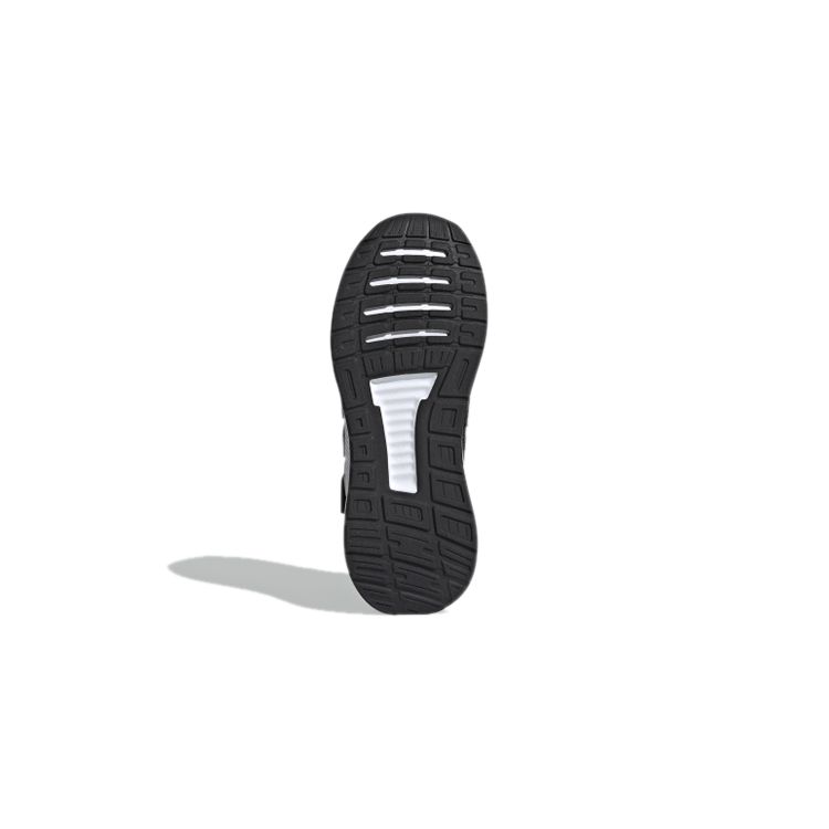 Adidas Neo Runfalcon Comfortable Versatile Non-Slip Durable Low-Top Running Shoes Kids Sneakers Black White EG1583