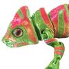 3D Printed Lizard Figurine Articulated Chameleon Lizard with Movable Joints Flexible Lizard Fidget Toy for Kids Gift Home Desk Decor