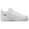 Nike Air Force 1 '07 'Multi Swoosh - White Black' (Unisex) White / Black / Light Silver / Medium Ash Skate Shoes FN7807 100