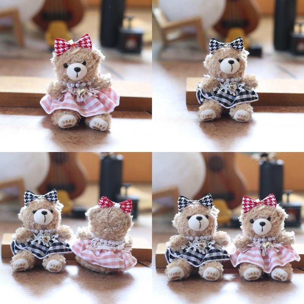 Плюшевый кулон Шэллимей-медведь из мягкого ПП-хлопка, брелок-медведь, подарок