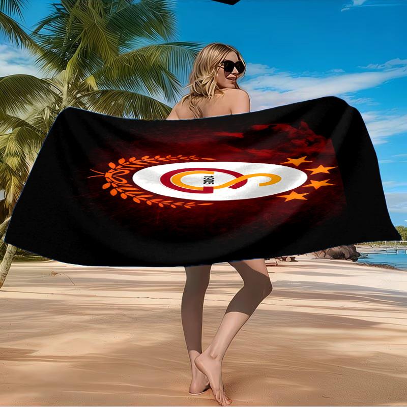 Gala-tasaray Legacy Beach Towel Microfiber Beach Towel, Lightweight and Quick-Dry, for Summer Travel, Swimming Pool Fan Birthday Gift