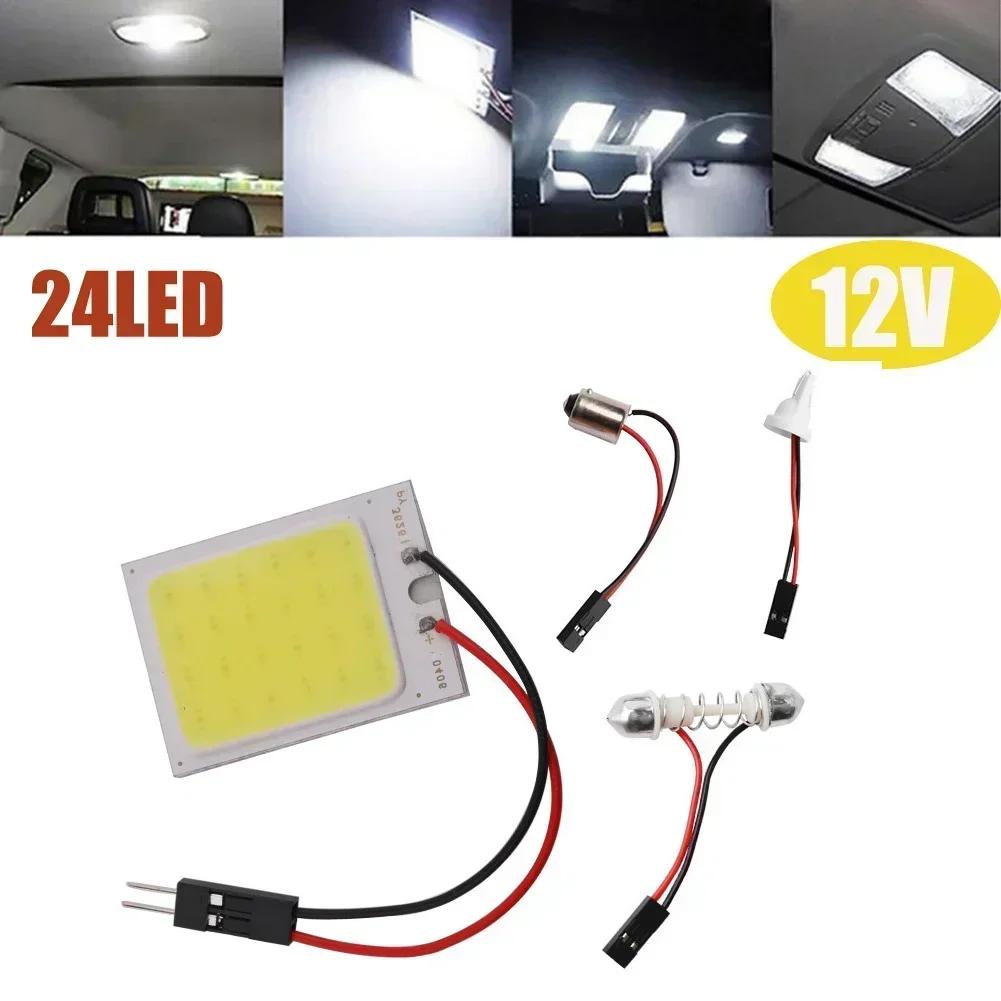 Energy Efficient and Ultra Bright COB LED Light Panel for Car Interior Ceiling with 16/24/36/48LED in 6000K White Light