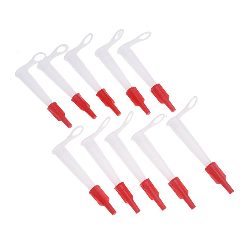 10 шт. набор насадок для герметизации, силиконовая трубка, колпачок для насадки, повторно герметизируемая крышка для винта из мастики