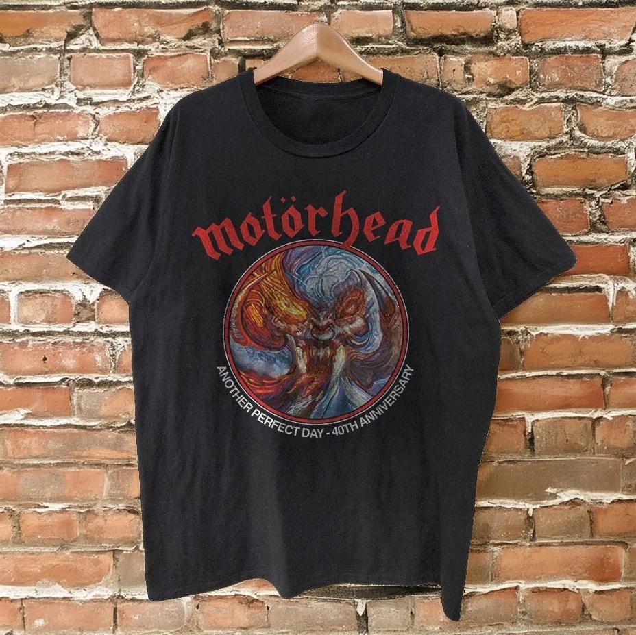 Motorhead 40th Anniversary Tour Concert Black T-shirt Size S-