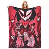 VOX HHazbin Hotel Аластор Игра Теплое Мягкое Одеяло Дорожное Офисное Плюшевое Постельное Белье Пледы Пушистый Диван Кровать Фланелевое Покрывало
