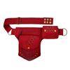 Fashion Cotton Belt Waist Packs Adjustable Strap Multi-functional Phone Pouch Vintage Travel Crossbody Bag Outdoor
