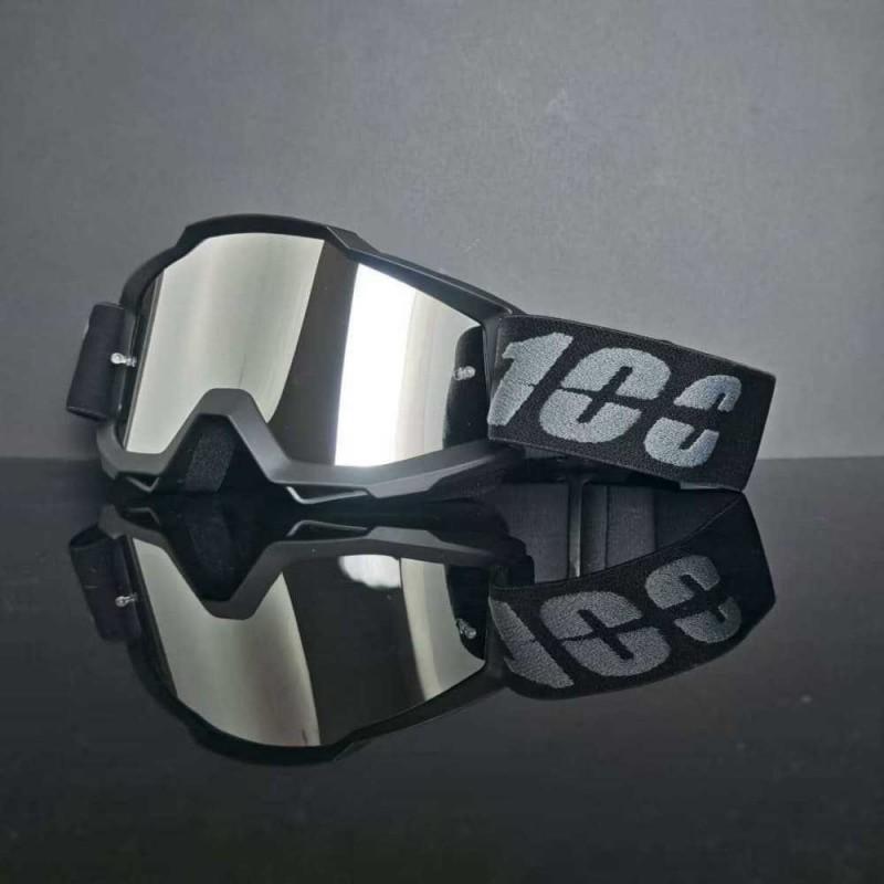 Motorcycle Riding Goggles Windproof Sports Eyewear Helmets Unisex Cycling Glasses With Interchangeable Lenses PC Frame