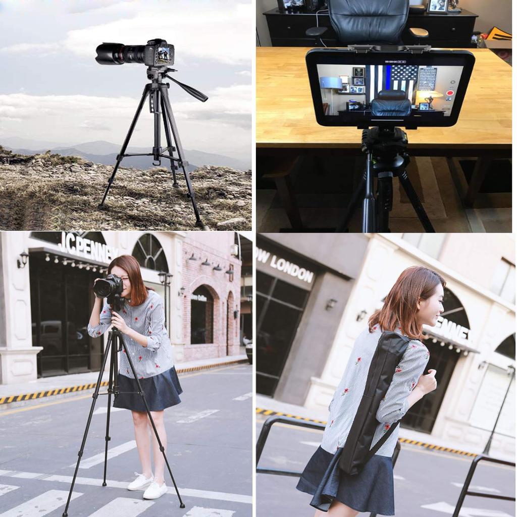 Штатив для крепления на штативную стойку, совместимый с iPad Surface iPhone планшетами iPad, Планшет, Телефон, Камера, Держатель, Высота 60 дюймов, Pro, Air, Mini, 12.9, 11,