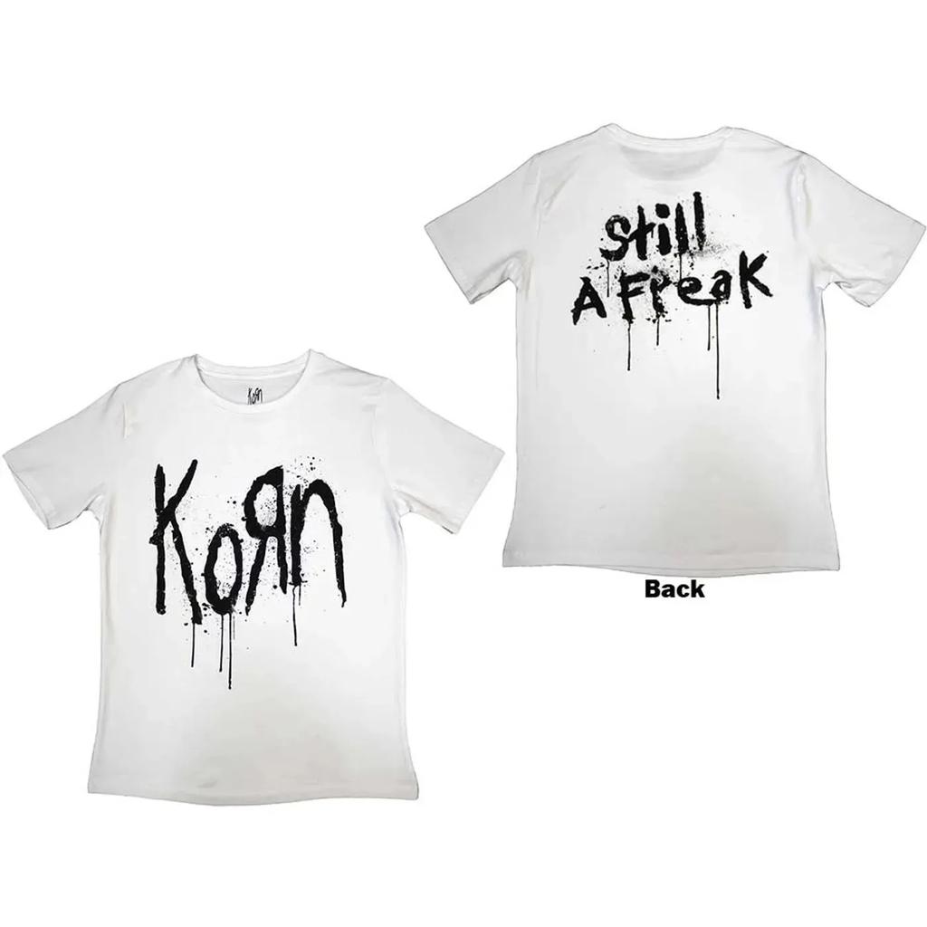 Korn album unisex 100Cotton graphic Tshirt 2026 New Retro Y2k rock style Unisex Women Retro Fashion Streetwear Short sleeve shirt