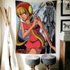 Neo-Human Casshern Pattern Home Decor Tapestry, Wall Hanging, Decorative RV Wall Cloth.SGT0917230
