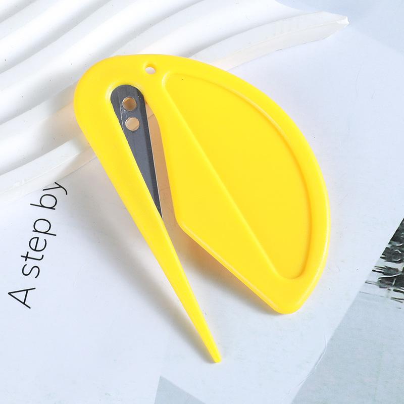 Practical Beauty Tools Rubber Band Knife Mini Letter Opener Multi-functional Paper Knife Does Not Hurt the Rubber Band Opener