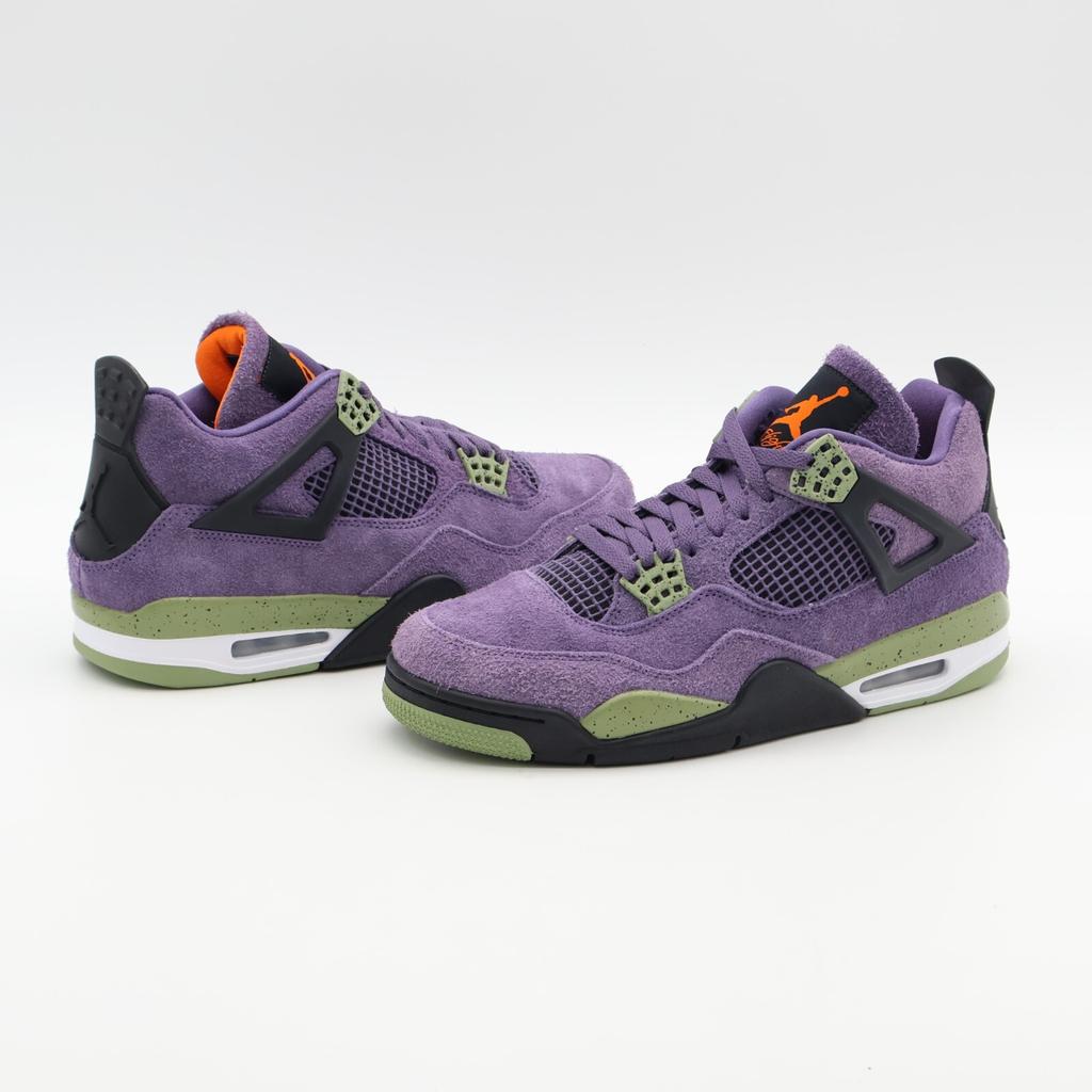AQ9129-500 Nike Jordan 4 Retro Canyon Purple Anthracite Alligator (Женский)