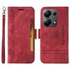 BETOPNICE 001 for Xiaomi Redmi Note 14S 4G/Note 13 Pro 4G/Poco M6 Pro 4G Case with Hand Strap Leather Wallet Cover