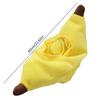 Cute Yellow Banana Cap Creative Banana Head Cover Gift Plush Fruits Hat  Carnivals