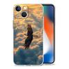 Чехол для iPhone 17 Чехлы iPhone Air 16 15 12 13 14 Pro Max 7 8 Plus 16Pro iPhone11 Прозрачный Мягкий Чехол Орел