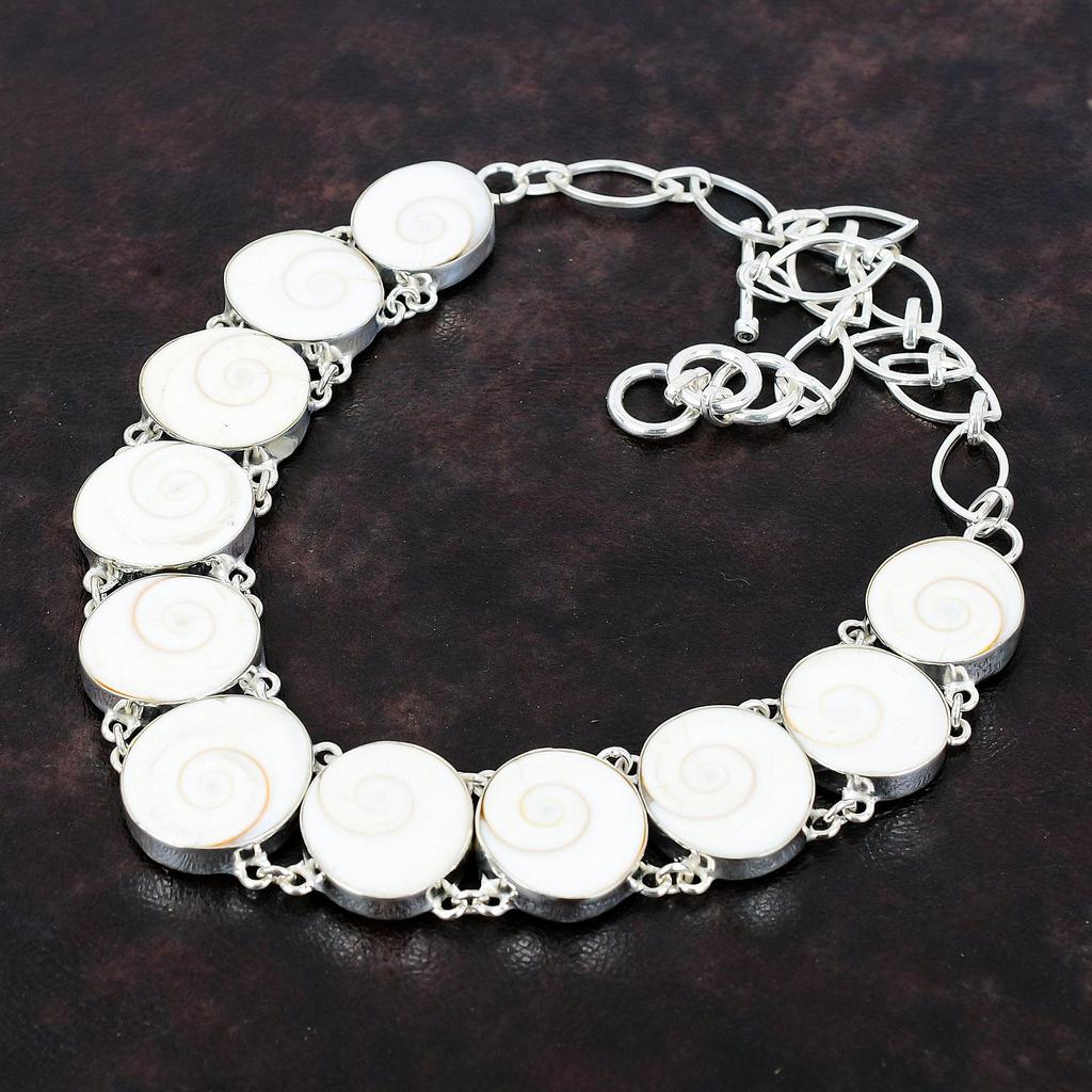 Ожерелье из драгоценных камней в форме глаза Шивы. Дизайнерское ожерелье. Ожерелье из стерлингового серебра 925 пробы. Регулируемое ожерелье-цепочка. Ожерелье ручной работы. Подарок на помолвку.