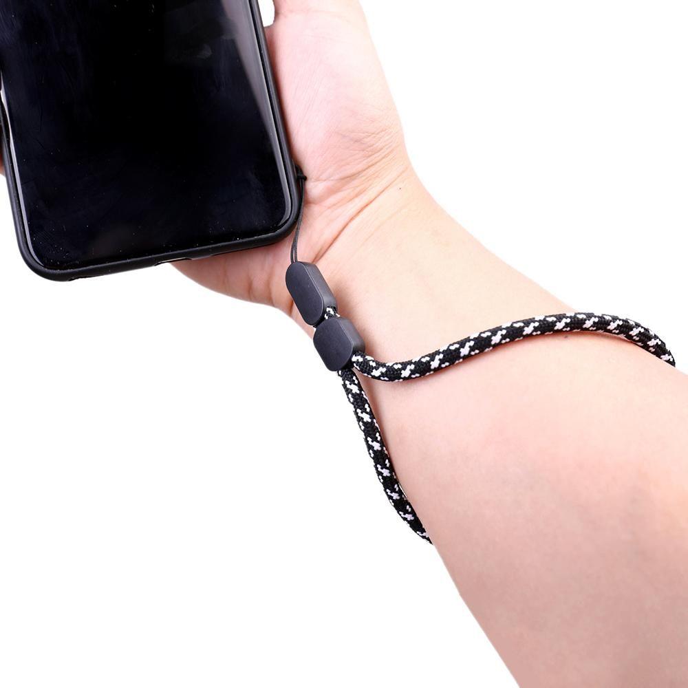 ID Card Adjustable Polyester Key Chain Mobile Phone Rope Wrist Strap Hand Lanyard
