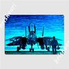 Moonlight Mission-An F14 Tomcat Fighter Pilot Walks To His Plane Metal Signs Mural Personalized Plaques Tin Sign Posters