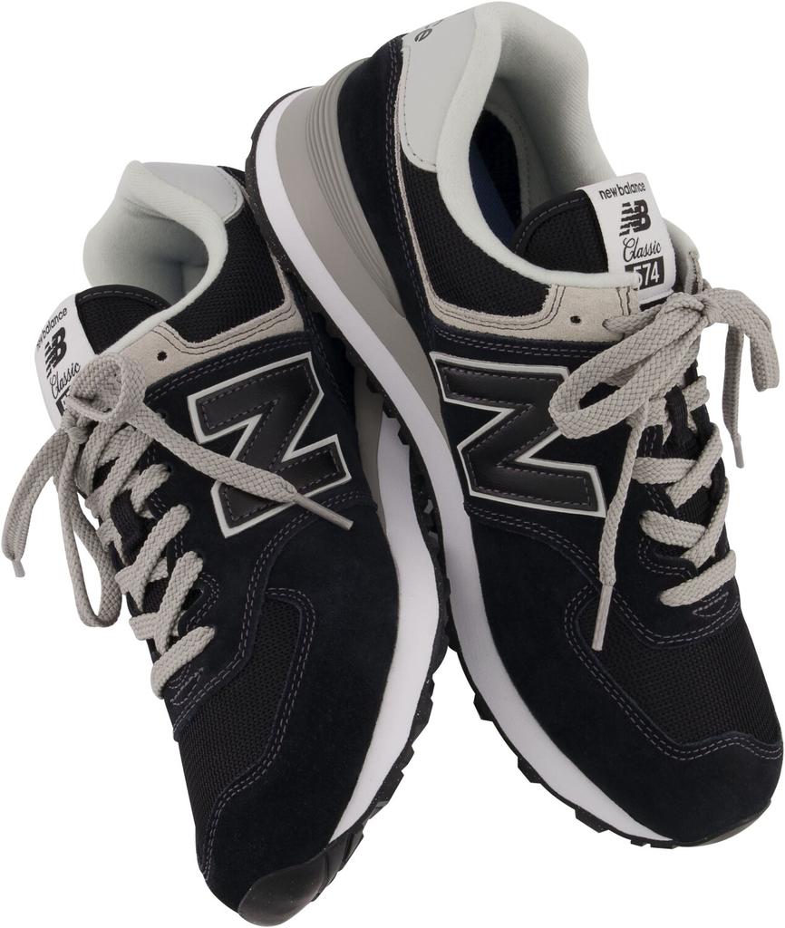 Кроссовки New Balance 574 Core черный с белым