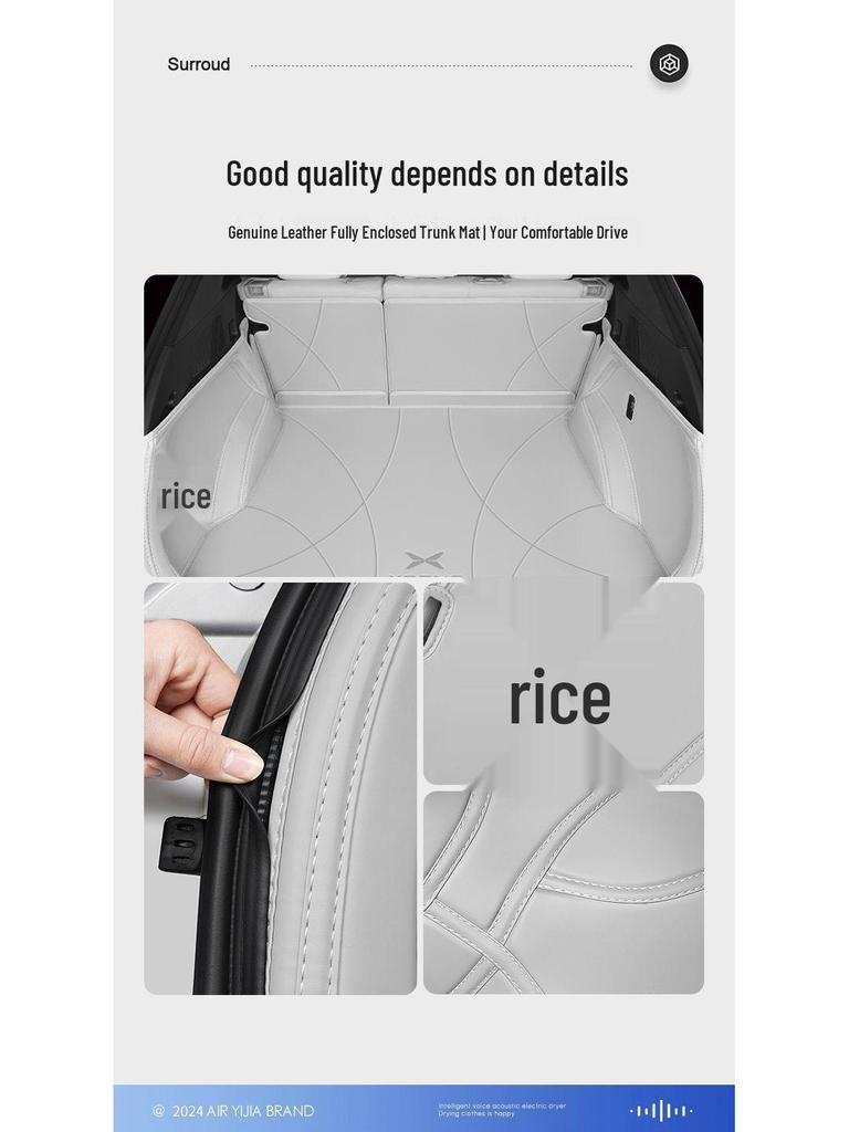XPeng G6 2024 Trunk Mat & Interior Accessory