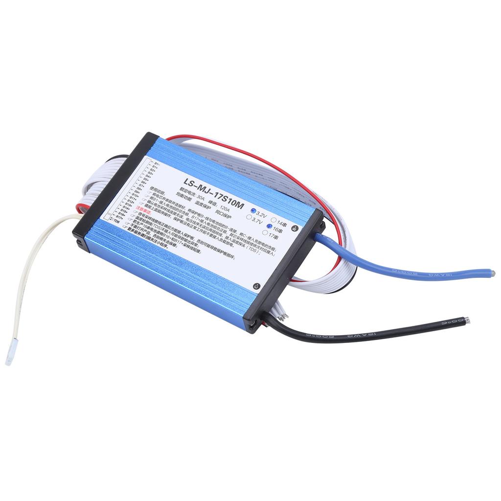 Плата литиевой батареи 3,2 В 30 А 14S‑16S с балансировкой BMS18650, множественная защита