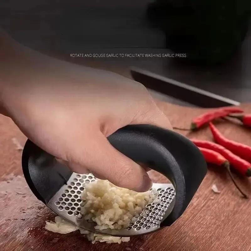 Stainless Steel Garlic Press Crusher Mincer