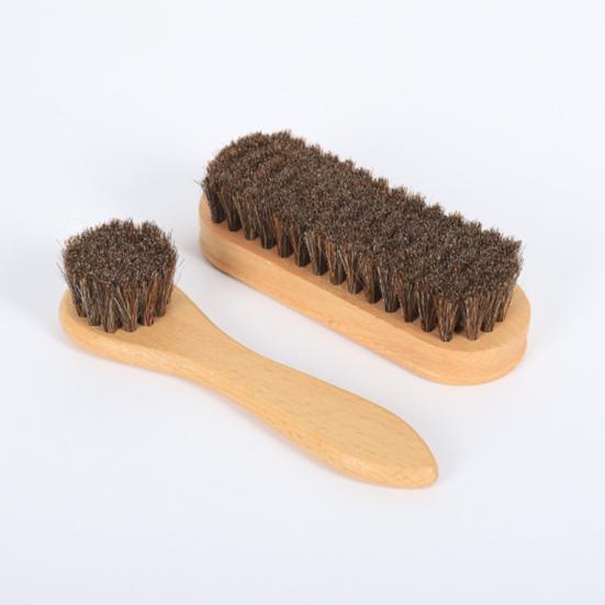 Щетка для обуви Эргономичная ручка Щетки для чистки обуви Уход за кожаной обувью