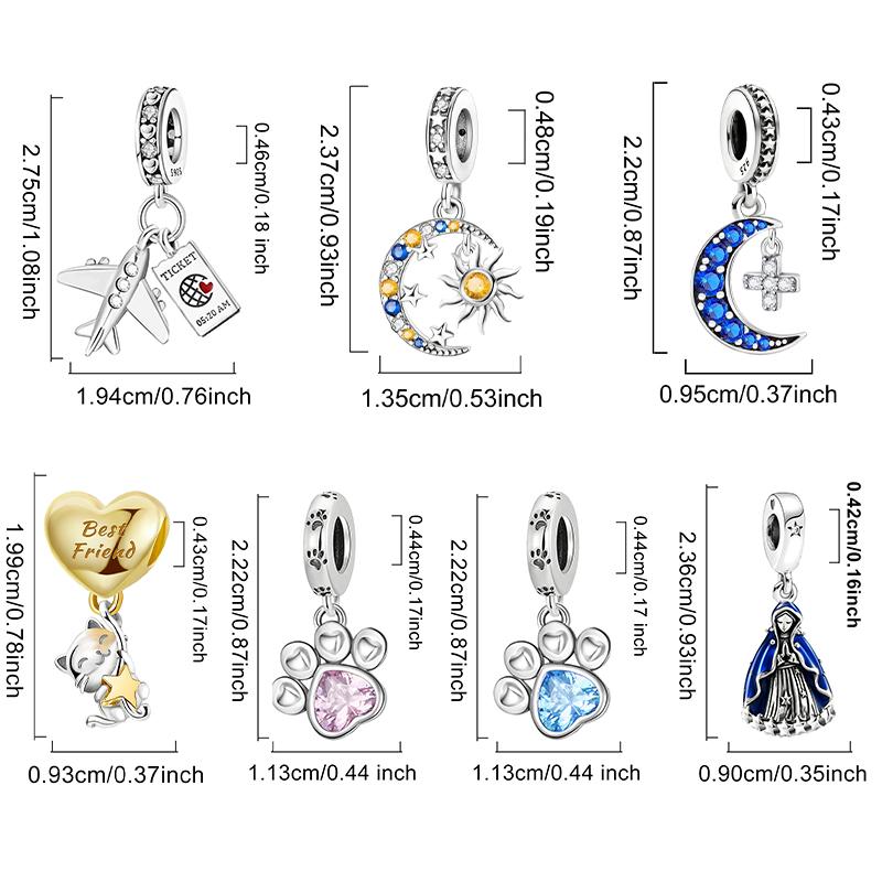 Медь Подсолнух Животное Любовь Сердце Торт Сделай сам Шармы Бусины Подходят Сделать Из Браслетов Ожерелье Модные Ювелирные Изделия Подарок