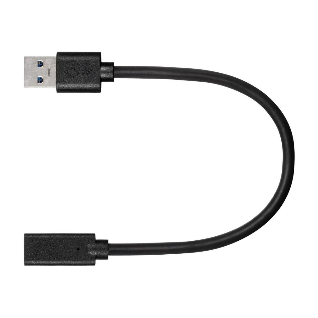 Кабель-адаптер USB 3.0 (папа) на Type C (мама), для быстрой зарядки и передачи данных, совместимый с разъемом USB C на USB 3.0, пластиковая текстура