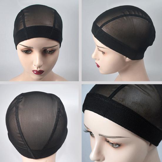 Женская шапочка для парика регулируемая дышащая эластичная шапка для парика многоразовая моющаяся нескользящая невидимая эластичная сетка для волос сетчатая шапочка