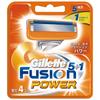Gillette Fusion Power 4 Replacement Blades 5+1 Razor,