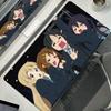 Милые Аниме Девушки Коврики для Мыши K-ON Большой Игровой Эстетичный Ковер Офисный Компьютерная Клавиатура Нескользящий Ковер Шкаф для ПК XXL Коврик с Заблокированным Краем