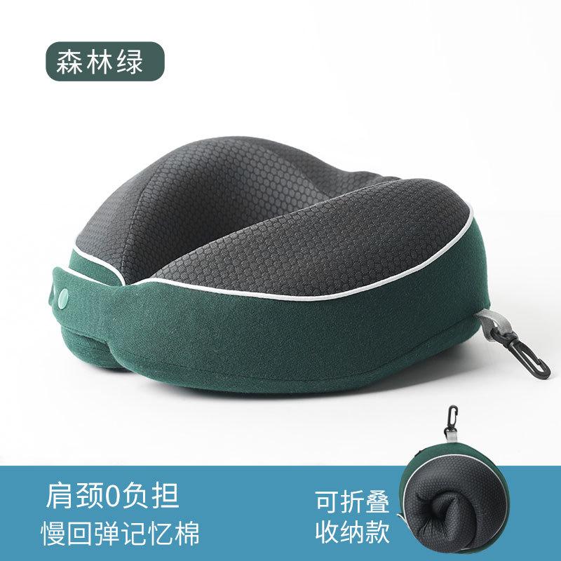 Can store portable neck pillow Cross-border hot-selling aircraft lunch break pillow
