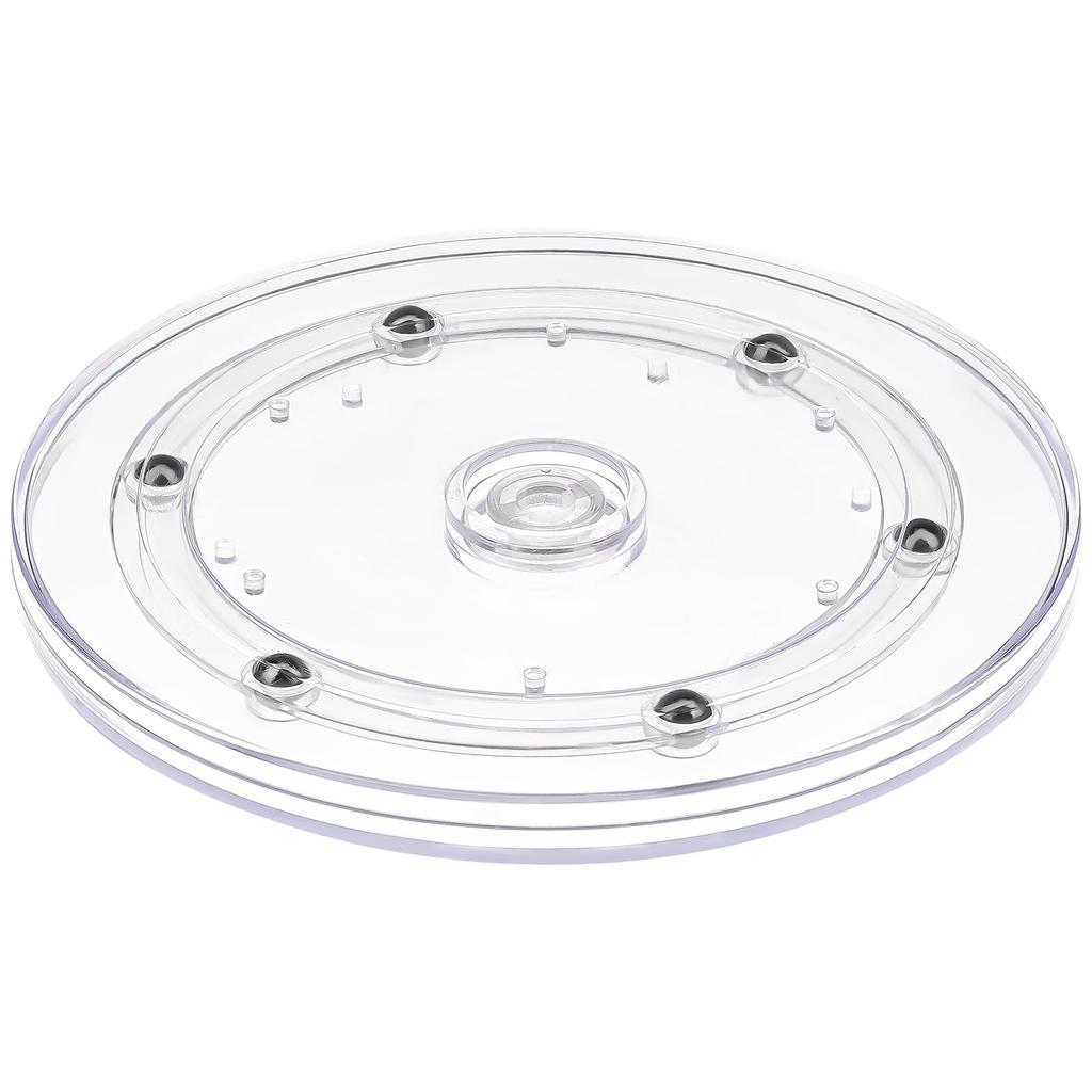 Акриловый вращающийся поднос для кухонной организации, демонстрационный стенд, круглый поворотный стол, решение для хранения, принадлежности для организации дома