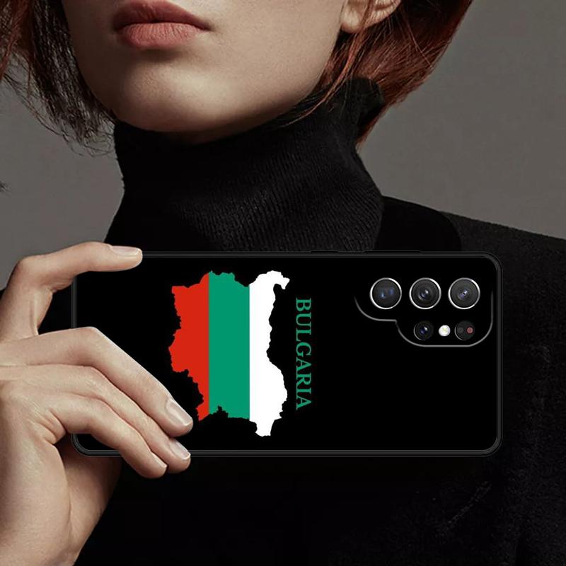 Чехол-обложка для телефона Samsung GalaxyS25 S24 Ultra S23 S22 Plus S21 FE S20 Note 10 20 Pro lite с изображением флага Болгарии, карты