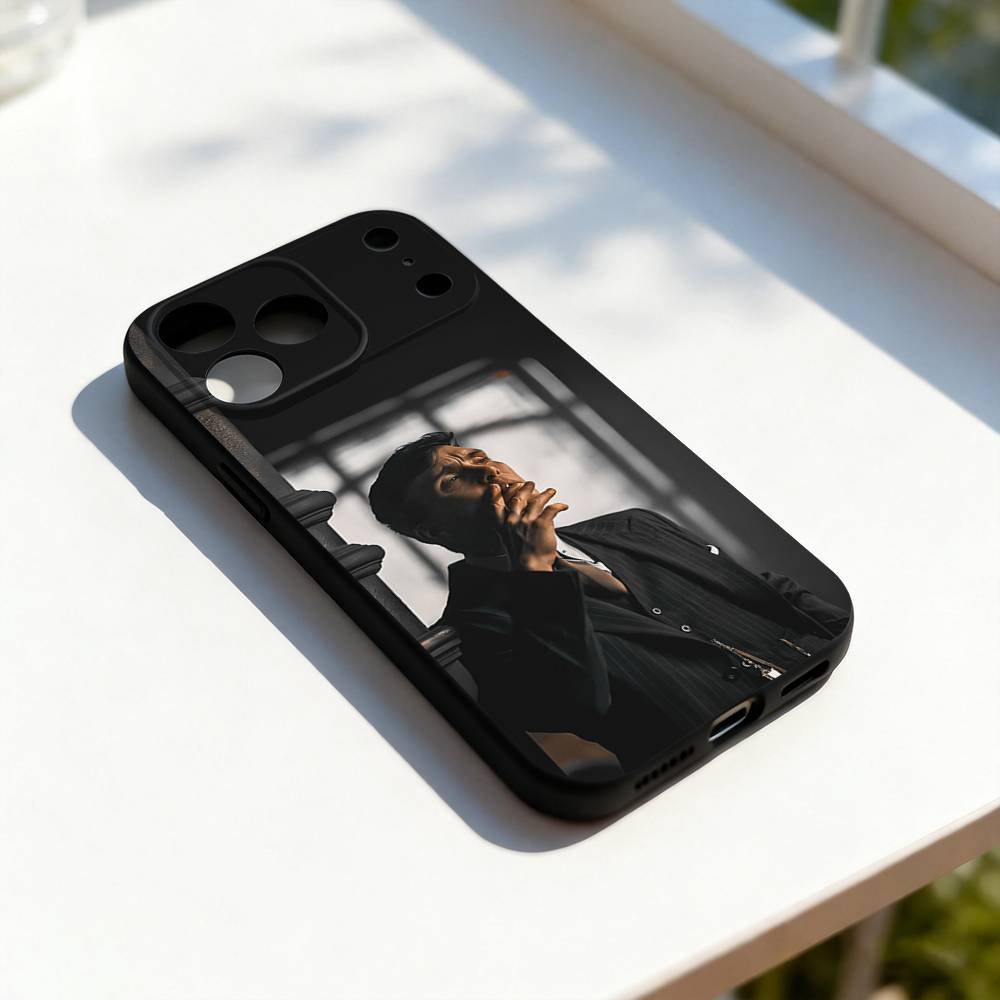 TV P-Peaky B-Blinders Cool Phone Case Silicone Black Soft For iPhone 17,16,15,14,13,12,11,Pro,Max,Plus,E,SE4,Air,Mini