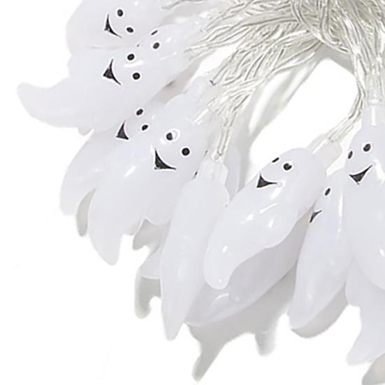 Призраки, гирлянды, декоративные, длительный срок службы, ПВХ, уникальные светодиодные USB-призраки, гирлянды для вечеринок