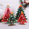 Ornament Tabletop Fireplaces Xmas Stereo Mini Christmas Trees Wooden Christmas Tree Holiday Gifts