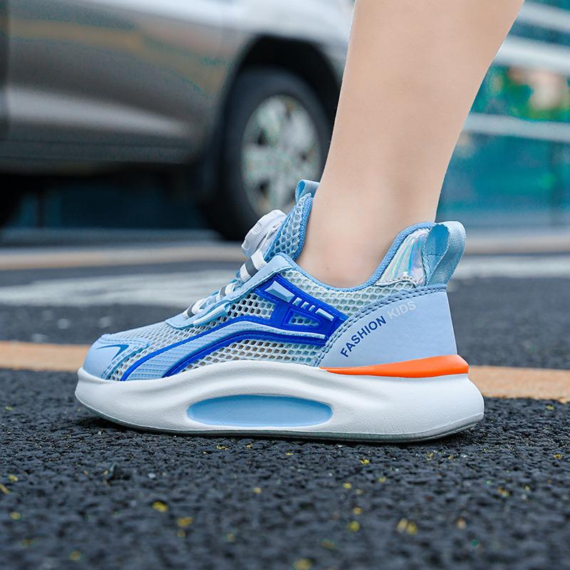 2025 New Fashion Children's Running Shoes Size 28-40 Breathable Mesh Summer Sneakers Kids Outdoor Sports Shoes Trainers Teenager