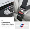 AAAQO1 Universal Car Logo Emblem Badge Metal Sticker Decal Accessory For BMW Performance E46 E90 G11 F10 F30 G08 X6 5 Series